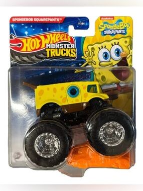 New SpongeBob SquarePants Hot Wheels Monster Truck